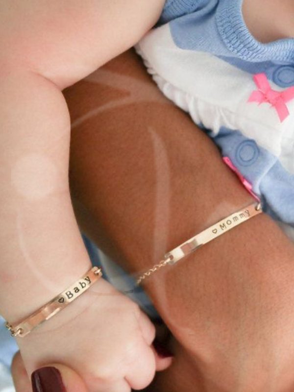 دستبند طلا کودک و مادر
