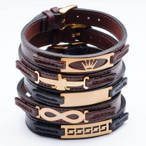 انواع دستبند طلای مردانه
